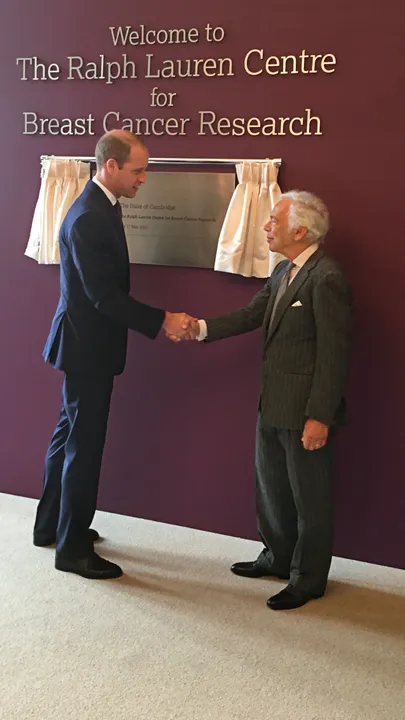 HRH The Duke of Cambridge &amp; Ralph Lauren Take A Step Towards Battling The Fight Against Breast Cancer 
